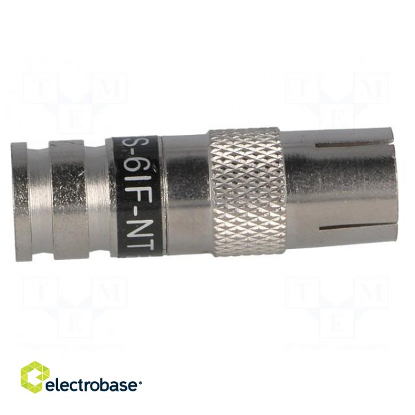 Plug | coaxial 9.5mm (IEC 169-2) | female | RG6 | compression image 7
