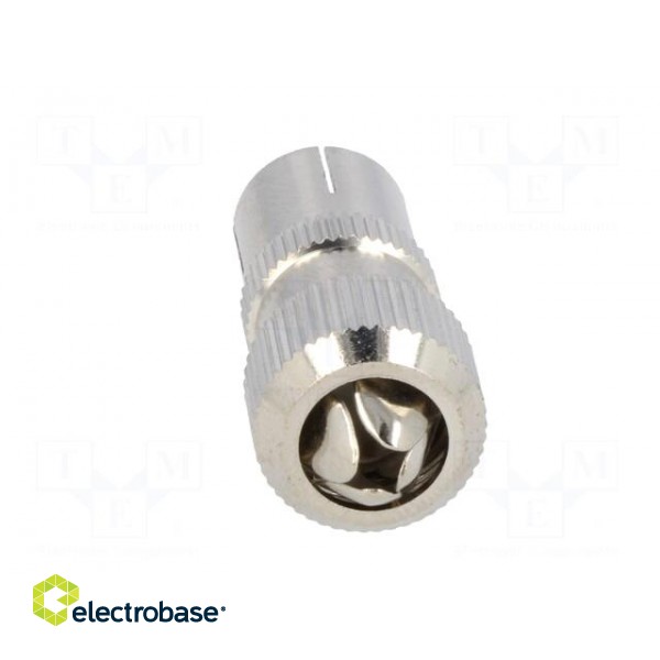 Plug | coaxial 9.5mm (IEC 169-2) | female | straight | for cable фото 5