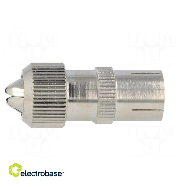 Plug | coaxial 9.5mm (IEC 169-2) | female | straight | for cable фото 7