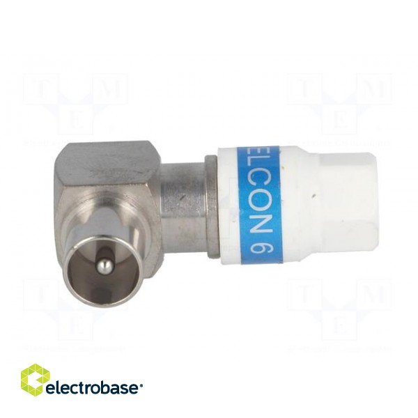 Plug | coaxial 9.5mm (IEC 169-2) | for cable фото 3