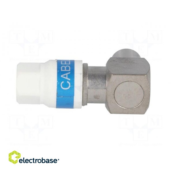Plug | coaxial 9.5mm (IEC 169-2) | for cable фото 7