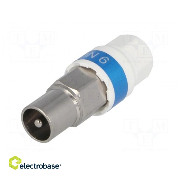 Plug | coaxial 9.5mm (IEC 169-2) | for cable фото 2