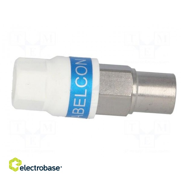 Plug | coaxial 9.5mm (IEC 169-2) | for cable фото 7