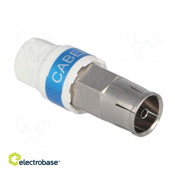 Plug | coaxial 9.5mm (IEC 169-2) | for cable paveikslėlis 8