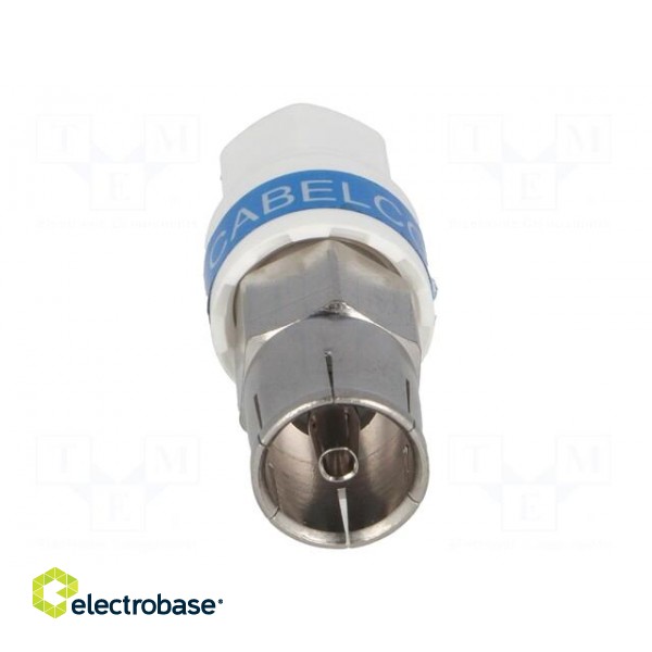 Plug | coaxial 9.5mm (IEC 169-2) | for cable image 9