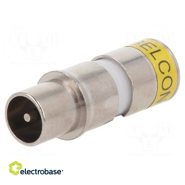 Plug | coaxial 9.5mm (IEC 169-2) | male | RG6 | compression | CX3 image 1