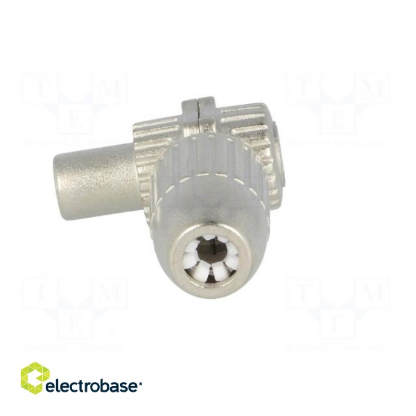 Plug | coaxial 9.5mm (IEC 169-2) | male | shielded | angled 90° | 75Ω paveikslėlis 5