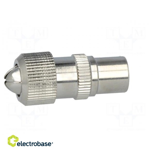 Plug | coaxial 9.5mm (IEC 169-2) | male | straight | for cable image 7