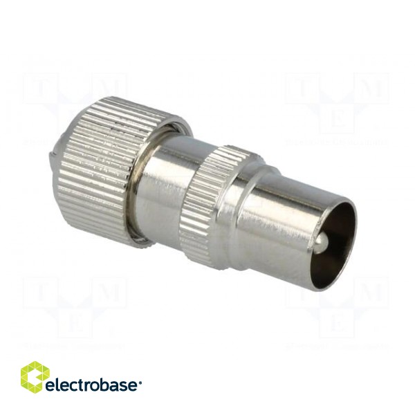 Plug | coaxial 9.5mm (IEC 169-2) | male | straight | for cable image 8