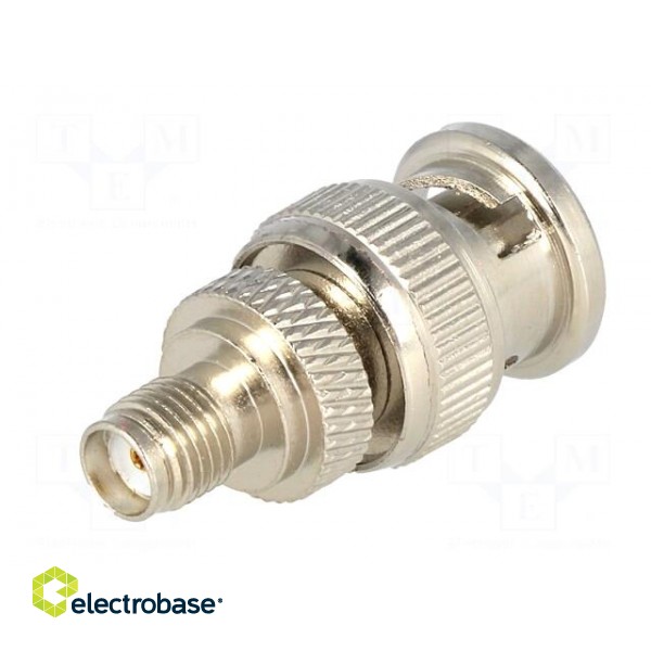 Adapter | BNC male,SMA female | Plating: gold-plated image 6