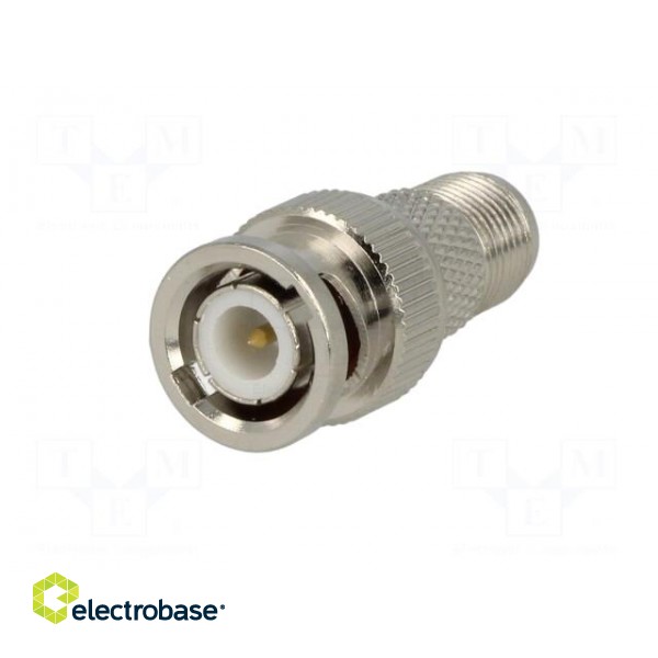 Adapter | BNC plug,F socket фото 2