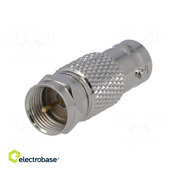 Adapter | BNC socket,F plug фото 2