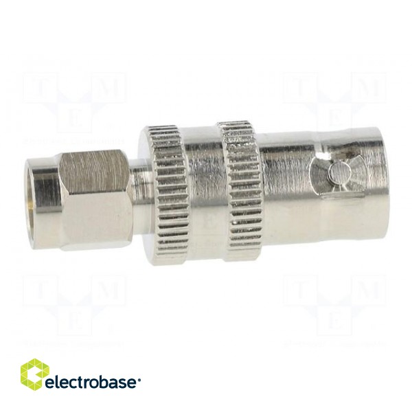 Adapter | BNC socket,SMA plug | Insulation: PTFE | 50Ω фото 3