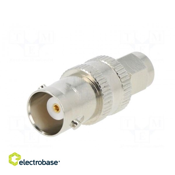 Adapter | BNC socket,SMA plug | Insulation: PTFE | 50Ω фото 6