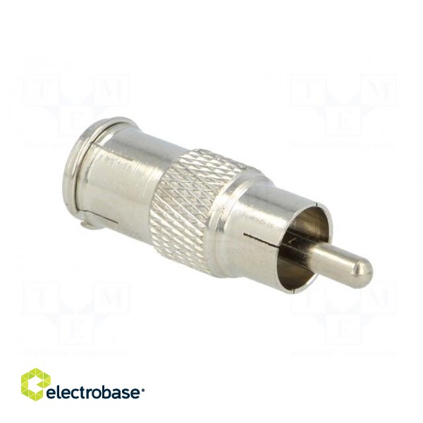 Adapter | RCA plug,coaxial 9.5mm socket фото 4