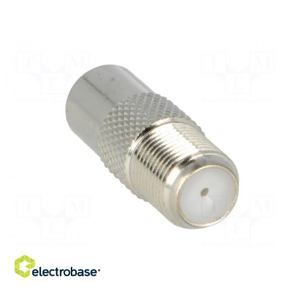 Adapter | F socket,coaxial 9.5mm plug фото 5