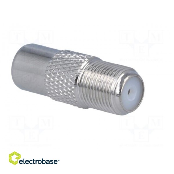 Adapter | F socket,coaxial 9.5mm plug фото 4