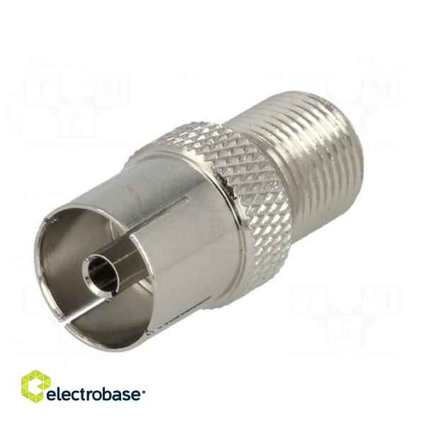 Adapter | F socket,coaxial 9.5mm socket image 2