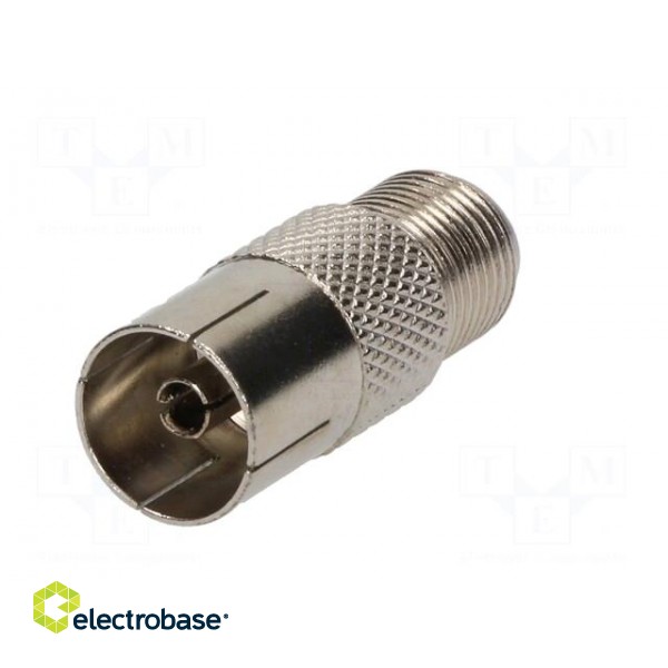 Adapter | F socket,coaxial 9.5mm socket image 2