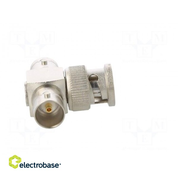 T adapter | BNC plug,BNC socket x2 | Insulation: teflon | 75Ω | 4GHz image 7
