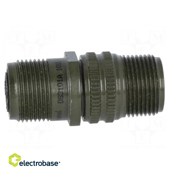 Connector: circular | Series: DS/MS | plug | female | PIN: 3 | for cable image 3