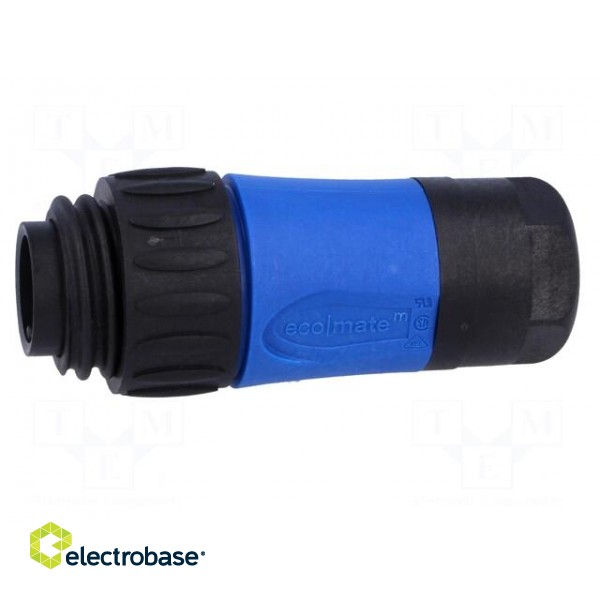 Connector: circular | plug | PIN: 4 | male | screw terminal | IP65,IP67 фото 3