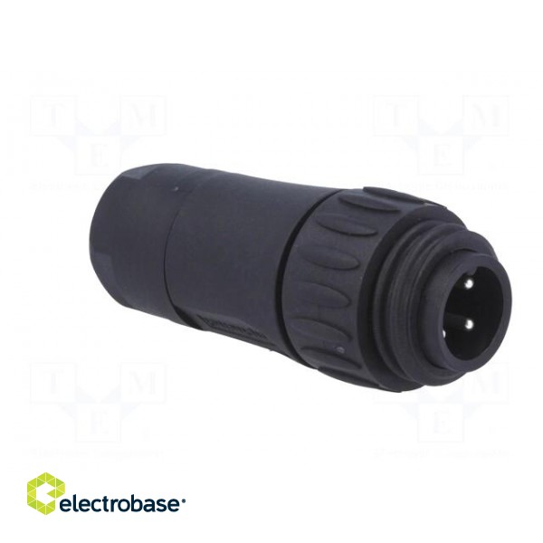 Connector: circular | plug | for cable | PIN: 4 | male | screw terminal image 8