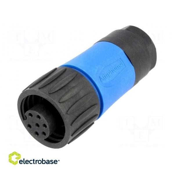 Connector: circular | plug | for cable | PIN: 7 | female | soldering image 1