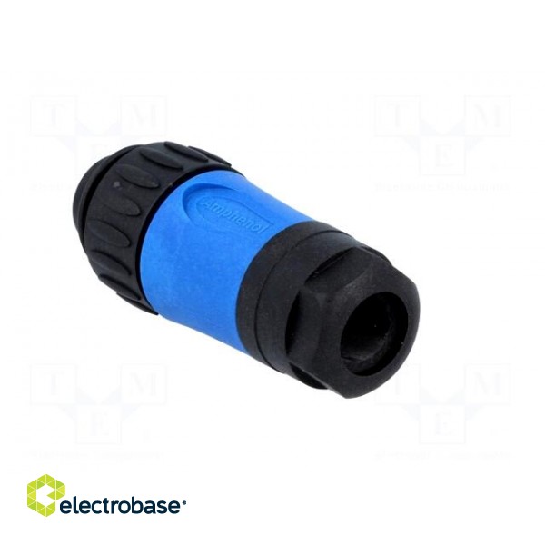 Connector: circular | plug | PIN: 7 | male | soldering | silver plated image 4