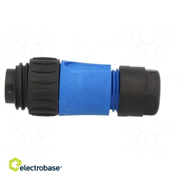 Connector: circular | plug | for cable | PIN: 7 | male | soldering | 250V image 3
