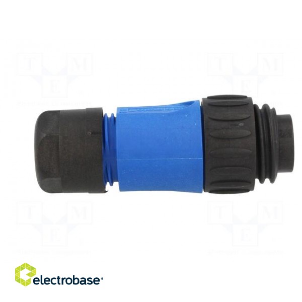 Connector: circular | plug | for cable | PIN: 7 | male | soldering | 250V image 7