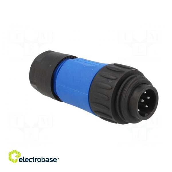Connector: circular | plug | for cable | PIN: 7 | male | soldering | 250V image 8