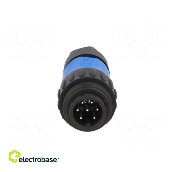 Connector: circular | plug | PIN: 7 | male | soldering | silver plated image 9
