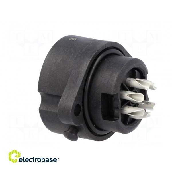 Connector: circular | socket | PIN: 7 | female | soldering | IP65,IP67 image 4