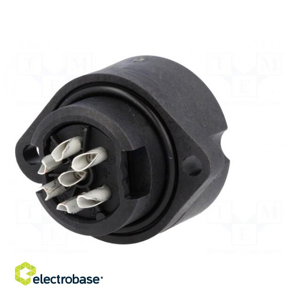 Connector: circular | socket | PIN: 7 | female | soldering | IP65,IP67 image 6