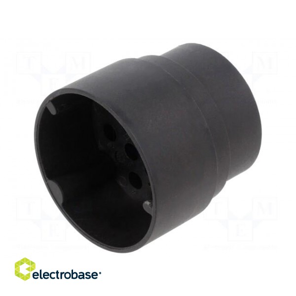 Connector: circular | male | UIC558 | PIN: 18 | for cable | crimped | 60V image 1
