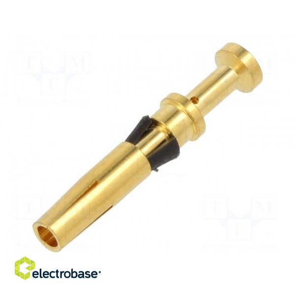 Contact | female | copper alloy | gold-plated | 0.75÷1mm2 | UIC558