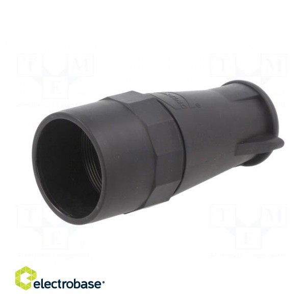 Enclosure: for circular connectors | UIC558 | for cable | straight фото 2