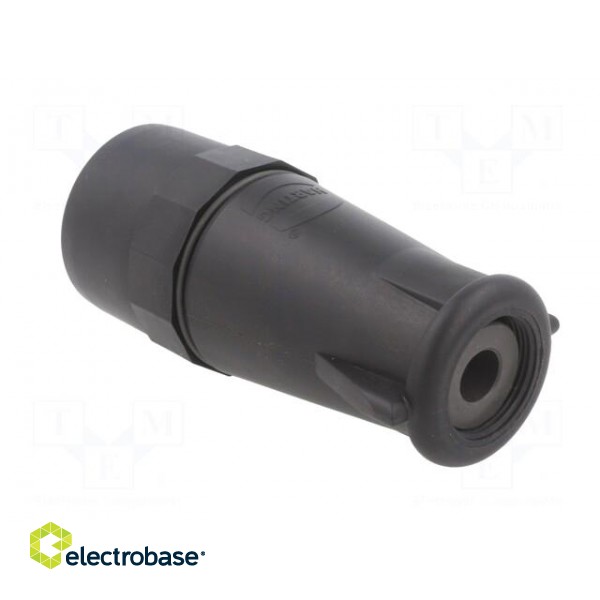 Enclosure: for circular connectors | UIC558 | for cable | straight image 4