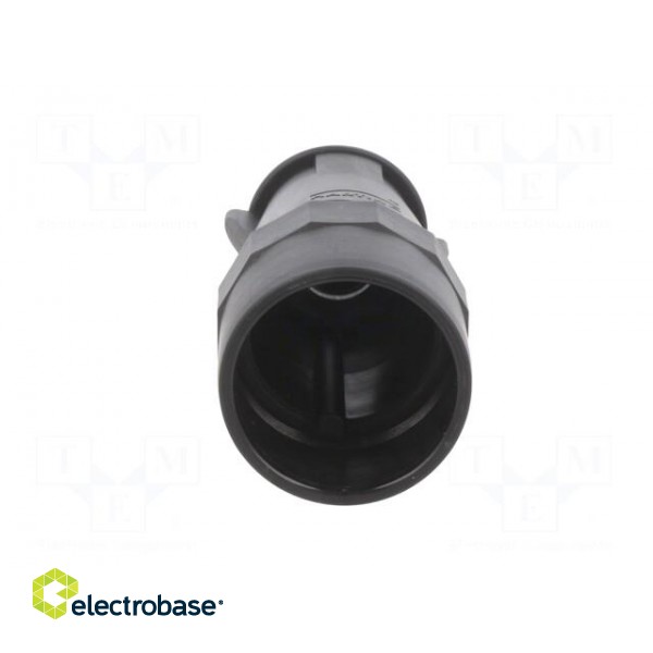 Enclosure: for circular connectors | UIC558 | for cable | straight image 9