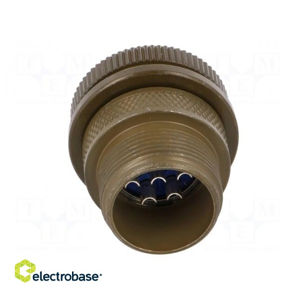 Connector: circular | Series: 97 | plug | female | PIN: 7 | silver plated paveikslėlis 5