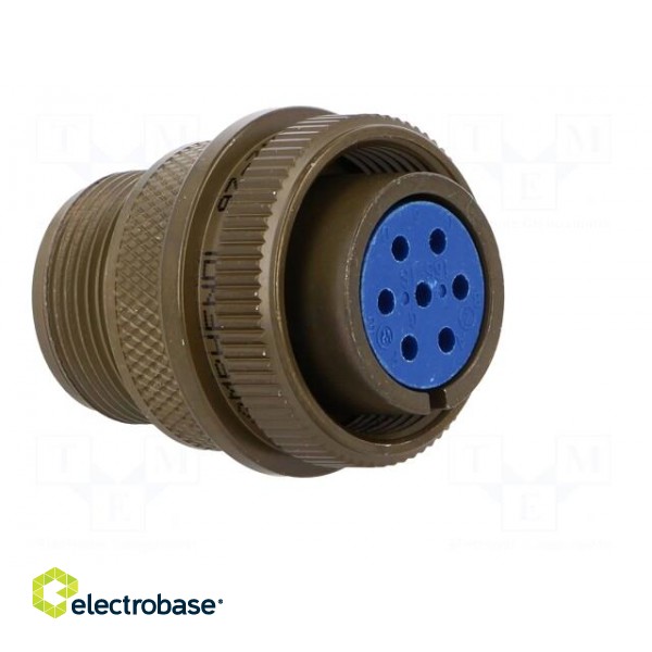 Connector: circular | plug | for cable | PIN: 7 | female | soldering | 97 image 8