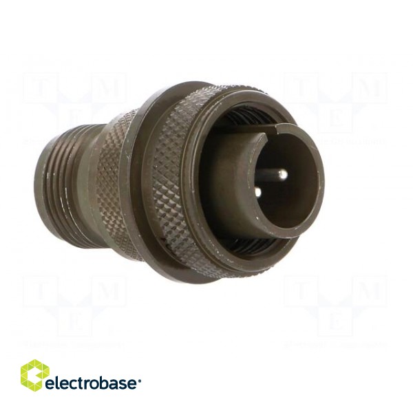 Connector: circular | plug | for cable | PIN: 2 | male | soldering | 97 image 8