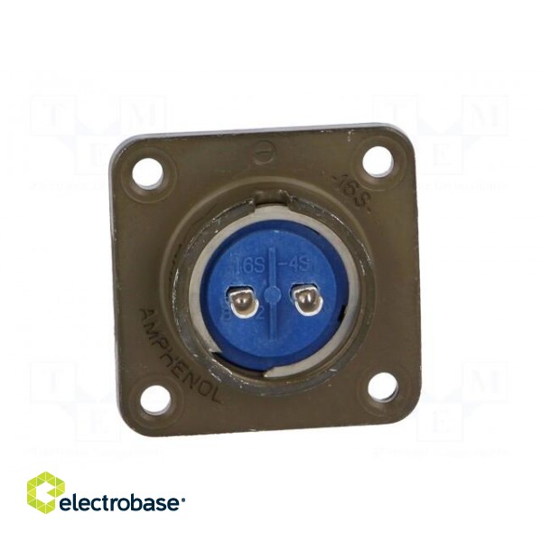 Connector: circular | Series: 97 | socket | female | PIN: 2 | soldering image 5