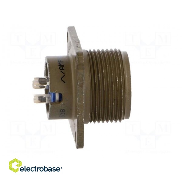 Connector: circular | socket | PIN: 3 | female | soldering | 97 | 13A image 7