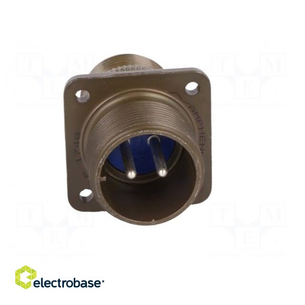 Connector: circular | Series: 97 | socket,plug | male | PIN: 2 | 23A image 9