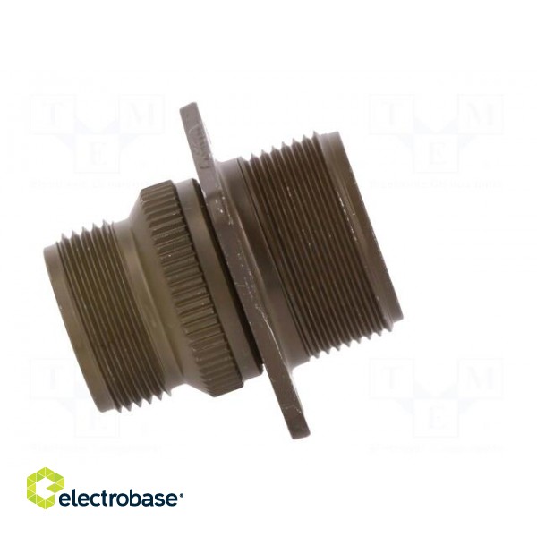 Connector: circular | socket | PIN: 7 | male | soldering | 97 | 13A | olive image 7