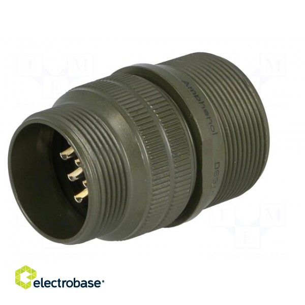 Connector: circular | Series: DS/MS | plug | female | PIN: 19 | for cable paveikslėlis 6