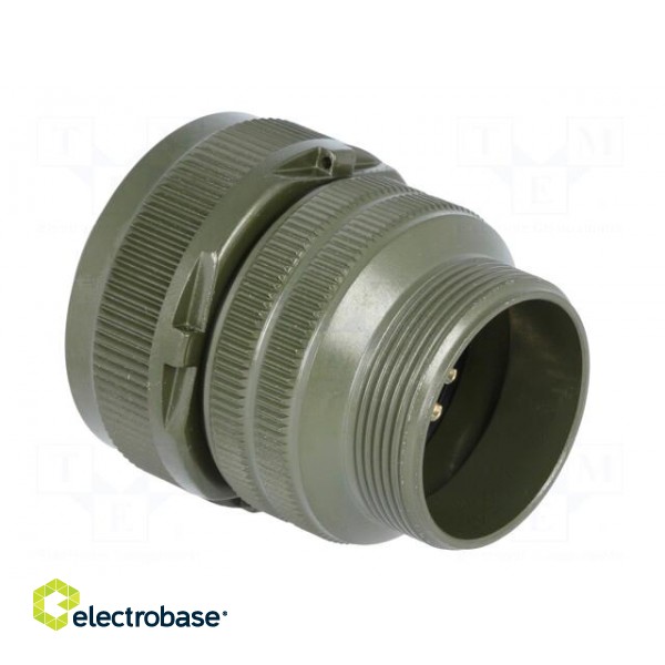Connector: circular | plug | for cable | PIN: 26 | female | soldering paveikslėlis 4