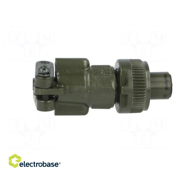 Connector: circular | Series: DS/MS | plug | female | PIN: 3 | for cable image 7